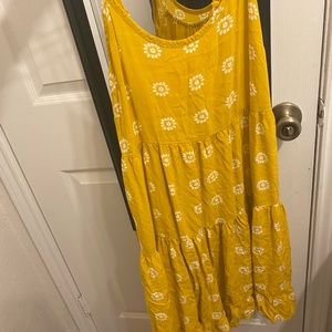 Mossimo yellow sundress